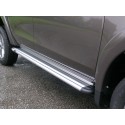Estribos plataforma Aluminio S50 L200 2019-2024 Doble cabina