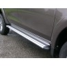 Estribos plataforma Aluminio S50 L200 2019-2024 Doble cabina