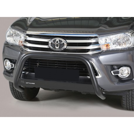 Defensa central Inox 63mm con CE HILUX REVO 2016-2021
