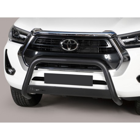 Defensa central Inox 63mm con CE HILUX REVO 2021-