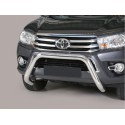 Defensa central Inox 76mm CE HILUX REVO 2016-2021