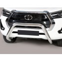 Defensa central Inox 76mm CE HILUX REVO 2021-