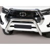 Defensa central Inox 76mm CE HILUX REVO 2021-