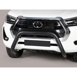 Defensa central Inox 76mm CE HILUX REVO 2021-