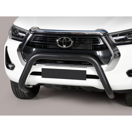 Defensa central Inox 76mm CE HILUX REVO 2021-