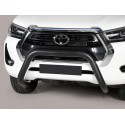 Defensa central Negra 76mm CE HILUX REVO 2021-