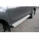 Estribos plataforma Aluminio STD HILUX REVO 2016- doble cabina