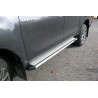 Estribos plataforma Aluminio STD HILUX REVO 2016- doble cabina