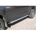 Estribos plataforma Aluminio S50 HILUX REVO 2016- doble cabina