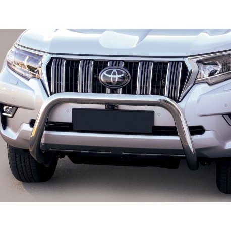 Defensa central Inox 76mm CE LAND CRUISER J15 2018-