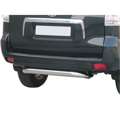 Protector tubo Inox 76mm paragolpes trasero LAND CRUISER J15 3P