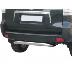 Protector tubo Inox 76mm paragolpes trasero LAND CRUISER J15 3P