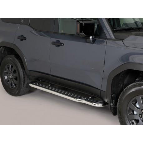 Estribos plataforma Inox tubo 50mm LAND CRUISER J250 2024-