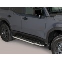 Estribos plataforma Inox tubo 50mm LAND CRUISER J250 2024-