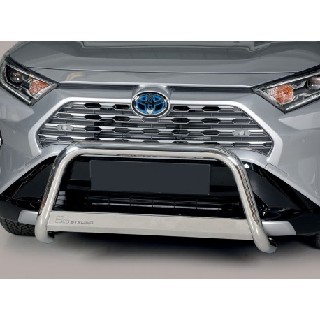 Defensa central Inox 63mm con CE RAV4 2019-