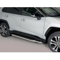 Estribos plataforma Inox tubo 50mm RAV4 2019-