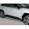 Estribos plataforma Inox tubo 50mm RAV4 2019-