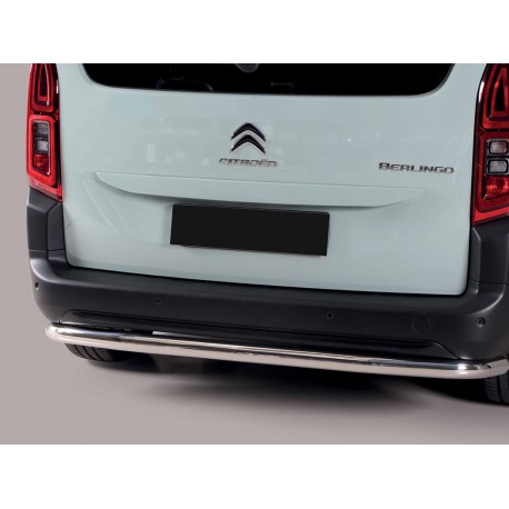 Protector tubo Inox 63mm paragolpes trasero BERLINGO MULTISPACE 2018-