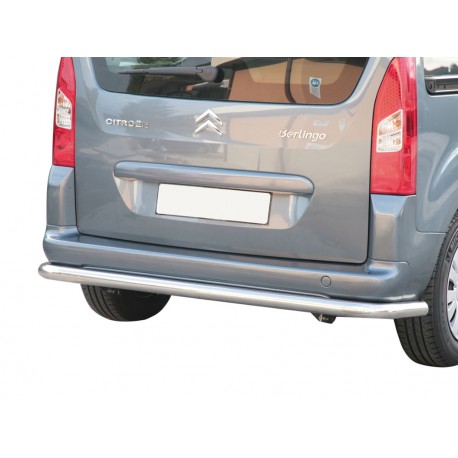 Protector tubo Inox 63mm paragolpes trasero BERLINGO 2008-2018