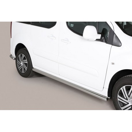 Estribos tubo Inox 63mm BERLINGO 2008-2018