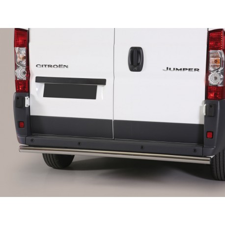 Protector tubo Inox 63mm paragolpes trasero JUMPER 2014-