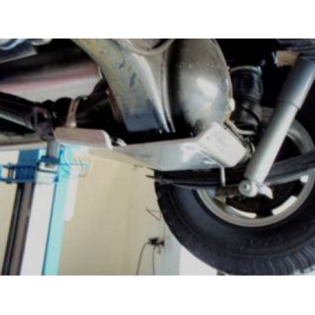 Protección diferencial trasero N4 8mm ISUZU D-MAX 2007-2012