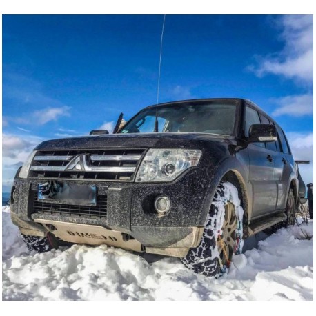 Protección delantera N4 8mm MITSUBISHI MONTERO V80