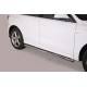 Estribos tubo Inox ovalados con pisantes AUDI Q5 2008-2017