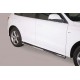 Estribos tubo Inox ovalados con pisantes AUDI Q5 2008-2017