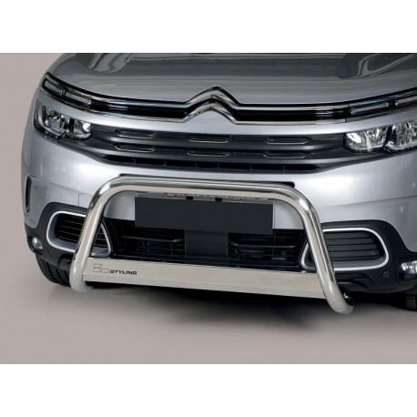 Defensa central Inox 63mm con CE C5 AIRCROSS 2019-