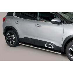 Estribos tubo Inox ovalados con pisantes C5 AIRCROSS 2019-