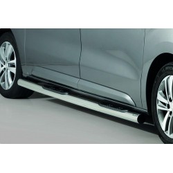 Estribos tubo Inox 76mm con pisantes JUMPY 2016-(LWB)