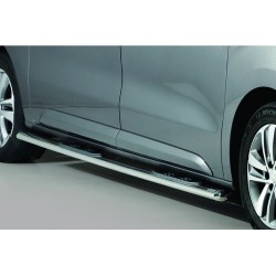 Estribos tubo Inox ovalados con pisantes JUMPY 2016-(LWB)