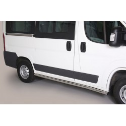 Estribos tubo Inox 63mm DUCATO 2006-2014 Carrocería corta