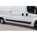 Estribos tubo Inox 63mm DUCATO 2006- Carrocería larga