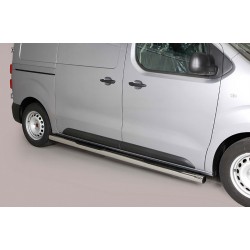 Estribos tubo Inox 76mm con pisantes SCUDO 2022-(MWB)