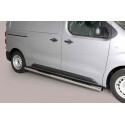Estribos tubo Inox 76mm con pisantes SCUDO 2022-(MWB)