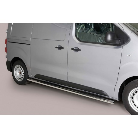 Estribos tubo Inox ovalados con pisantes SCUDO 2022-(MWB)