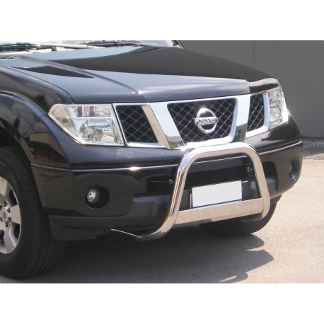 Defensa central Inox 63mm con CE PATHFINDER/NAVARA D40 2005-2010