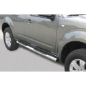 Estribos tubo Inox 76mm con pisantes PATHFINDER R51 2005-2010