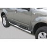 Estribos tubo Inox 76mm con pisantes PATHFINDER R51 2005-2010