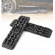 Planchas desatasco 4x4 Negras con base para gato