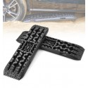 Planchas desatasco 4x4 Negras con base para gato