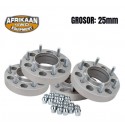 Separadores de rueda AFRIKAAN 25mm FORD RANGER 2023-