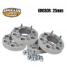 Separadores de rueda AFRIKAAN 25mm FORD RANGER 2023-